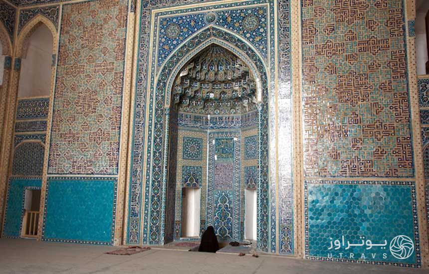 محراب مسجد جامع یزد
